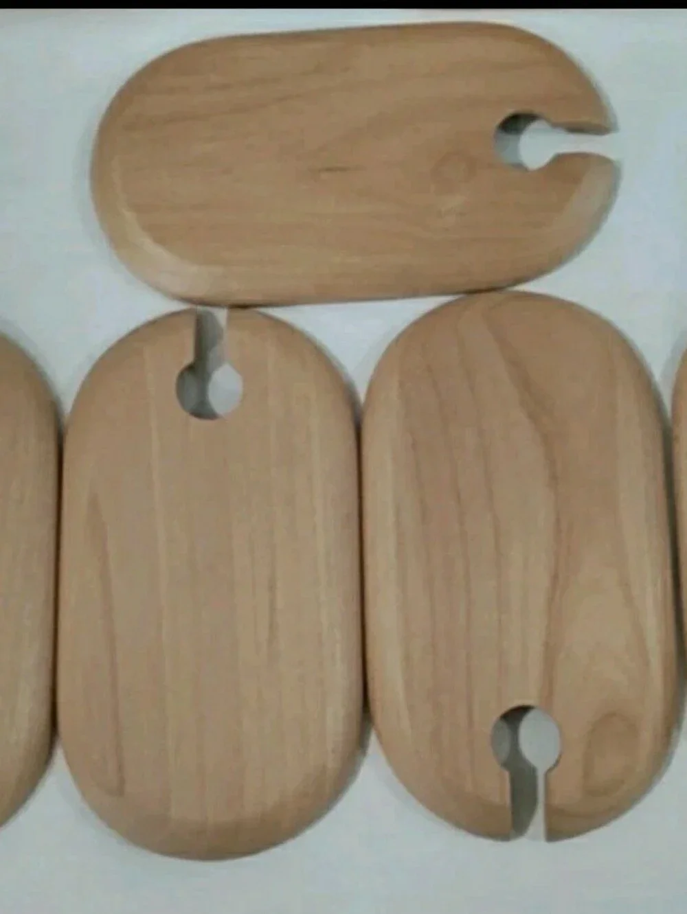JK Adams Co Wine & Dine  Appetizer Trays X 8 New No Box w/Wine Glass Cutout